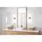 Z-Lite Cooper Vanity, 1-Light, 25 In.W x 4 In.L x 4.75 In.H, Chrome /Frosted 1010-25W-CH-LED - alternate 3